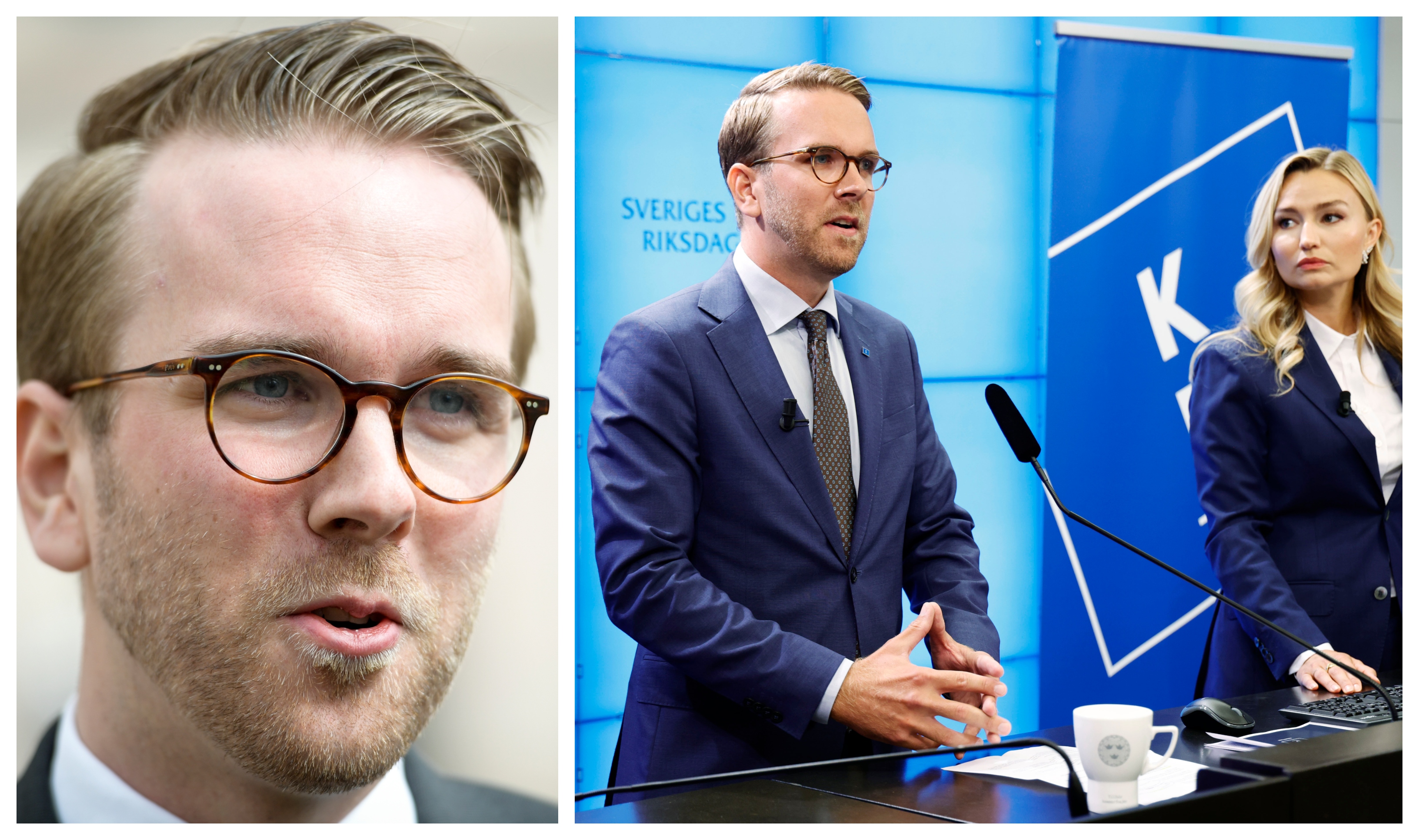 Andreas Carlson är Kristdemokraternas rättspolitiske talesperson.